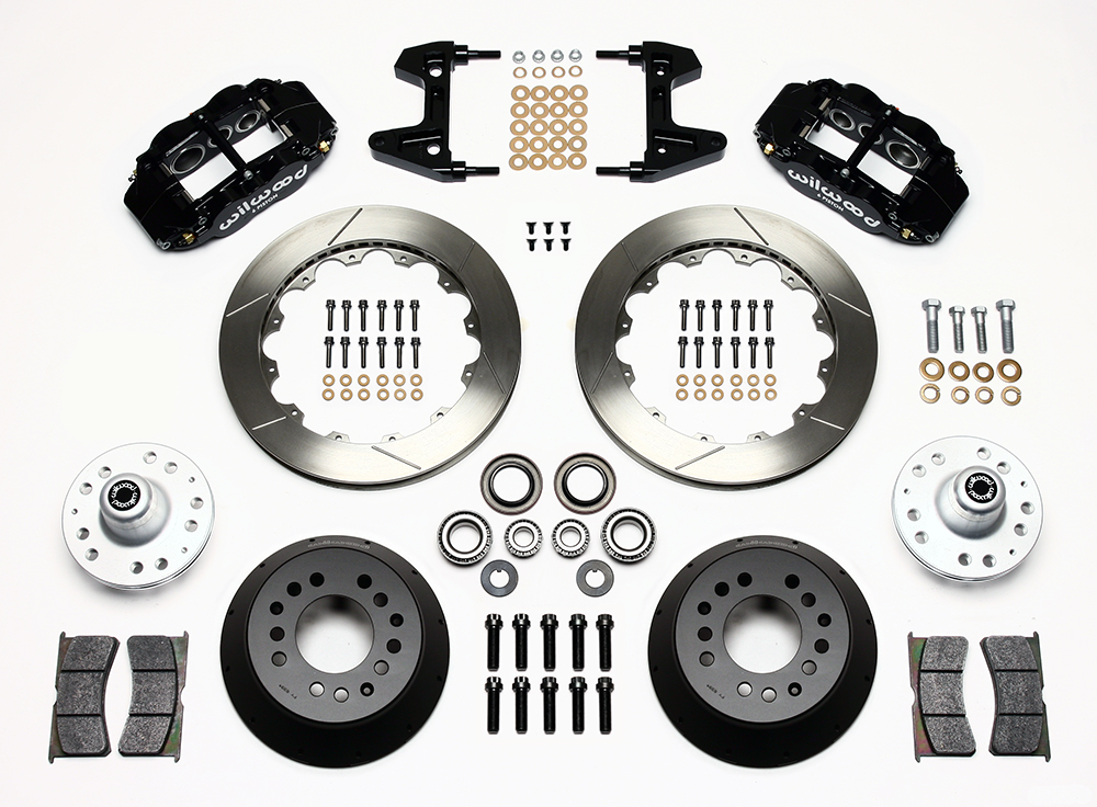 Wilwood Forged Narrow Superlite 6R Big Brake Front Brake Kit Drilled & Slotted 2005-2016 Toyota Tacoma (12.88